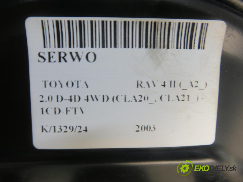 TOYOTA RAV 4 II (_A2_) SUV 2003 85,00 2.0 D-4D 4WD 116 - 1CD-FTV 1995,00 Posilovač 13101011260 (Servočerpadlá, pumpy riadenia)