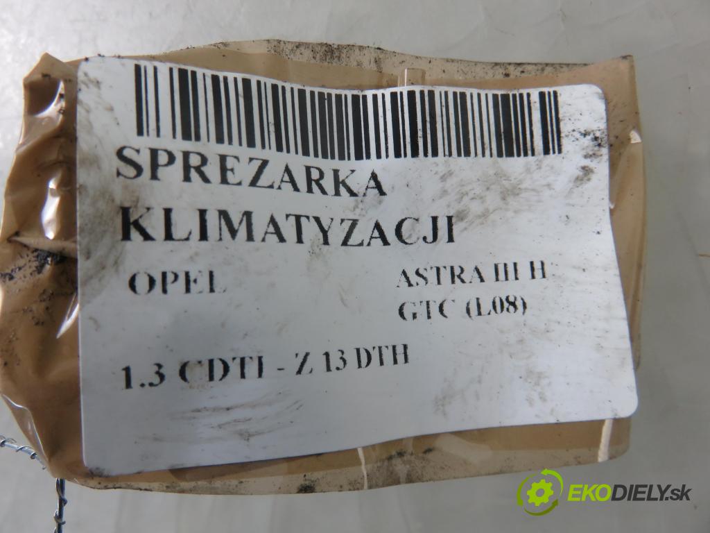 OPEL ASTRA H GTC (L08) HB 2007 0,00 1.3 CDTI - Z 13 DTH 1248,00 KOMPRESOR: klimatizace 13124754 (Kompresory)