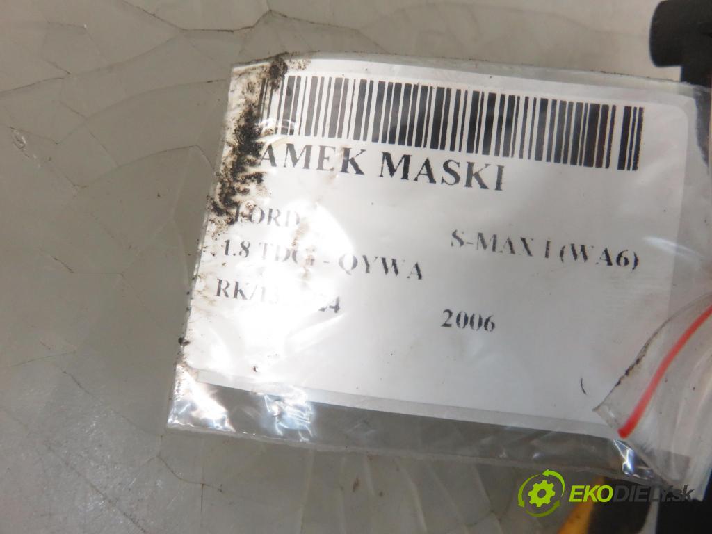 FORD S-MAX (WA6) MINIVAN 2006 92,00 1.8 TDCi 125 - QYWA 1753,00 zámok kapoty