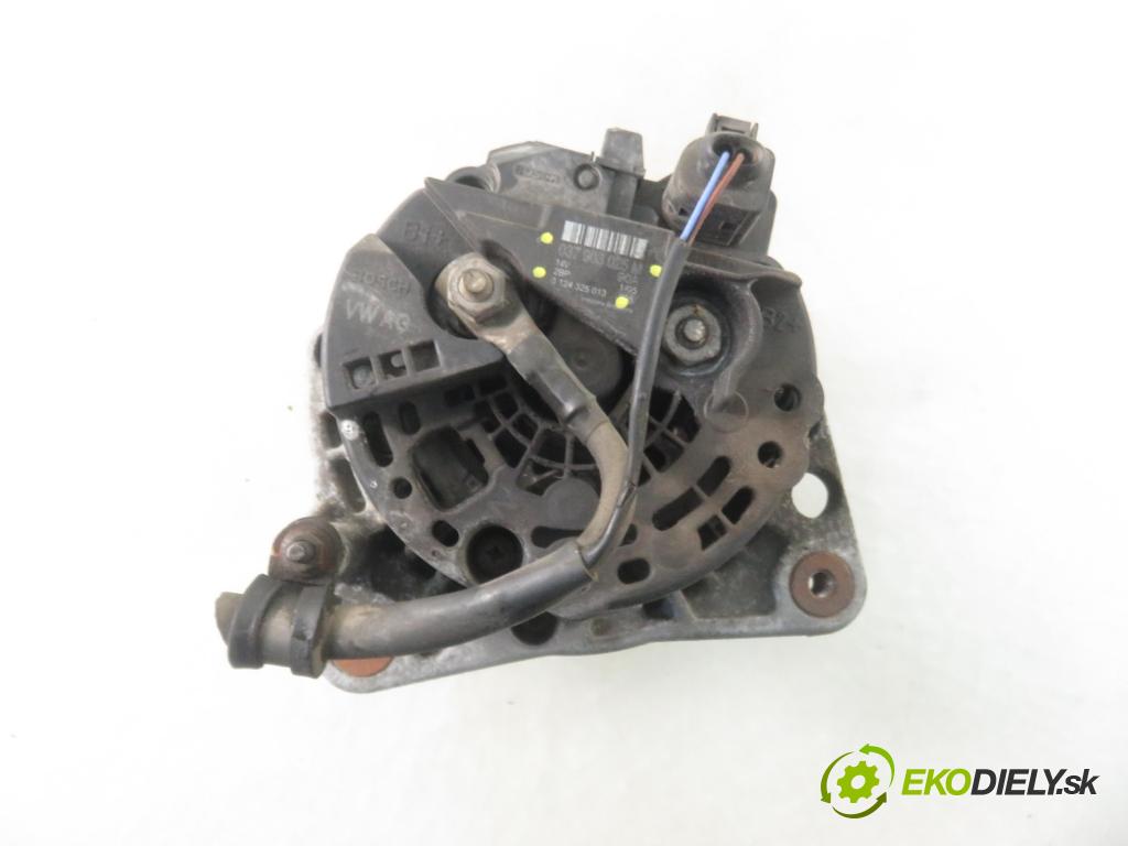 SEAT IBIZA III (6L1) HB 2005 55,00 1.4 16V - BKY 1390,00 Alternátor 037903025M ; 0124325013 (Alternátory)