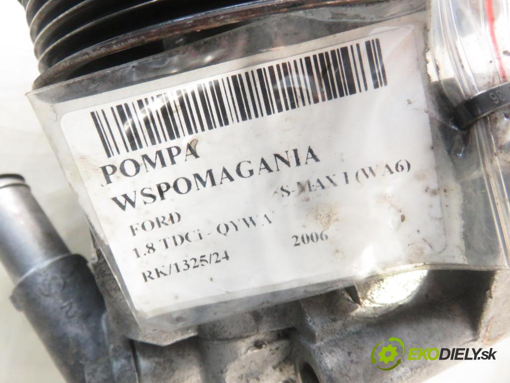FORD S-MAX (WA6) MINIVAN 2006 92,00 1.8 TDCi 125 - QYWA 1753,00 Pumpa servočerpadlo 6G913A733CA (Servočerpadlá, pumpy riadenia)