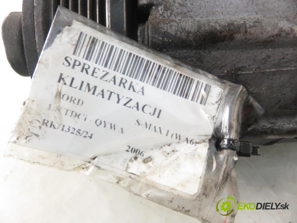 FORD S-MAX (WA6) MINIVAN 2006 92,00 1.8 TDCi 125 - QYWA 1753,00 KOMPRESOR: klimatizace  (Kompresory)