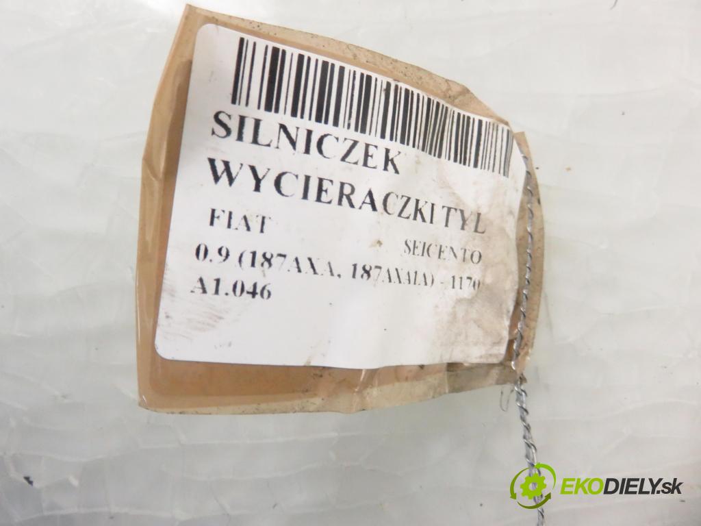 FIAT SEICENTO / 600 (187_) HB 1999 29,00 0.9 39 - 1170 A1.046 899,00 motorek stěrače ZADNÍ: TGE430R