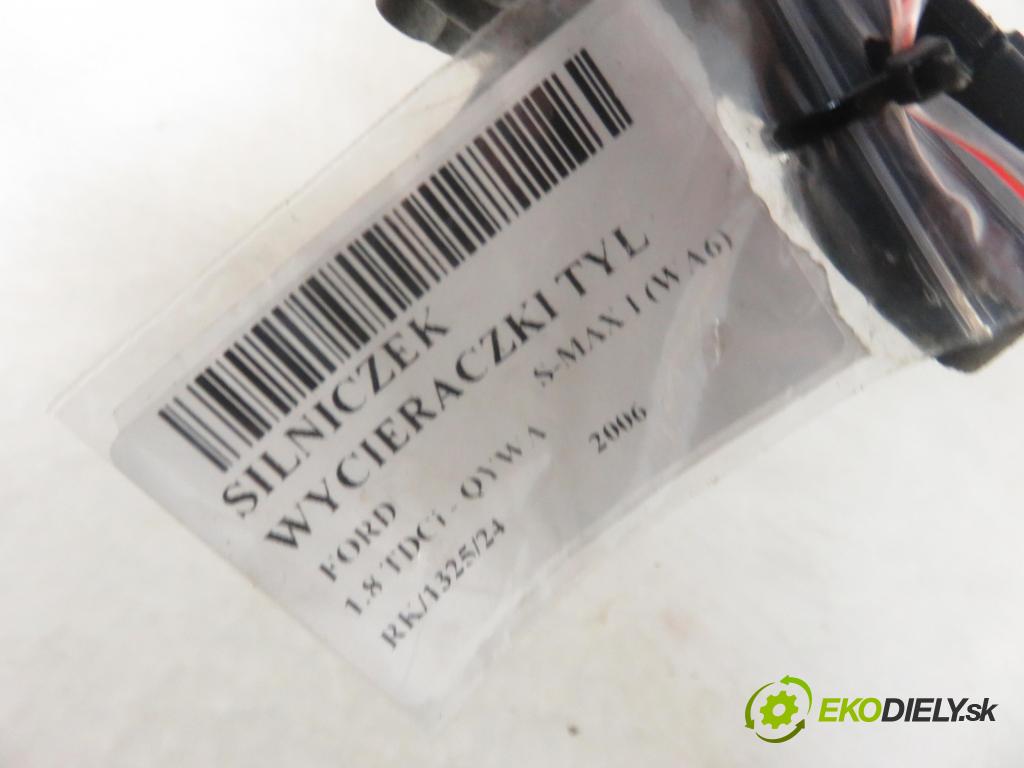 FORD S-MAX (WA6) MINIVAN 2006 92,00 1.8 TDCi 125 - QYWA 1753,00 motorek stěrače ZADNÍ: 3M51R17K441AF ; 0390201875