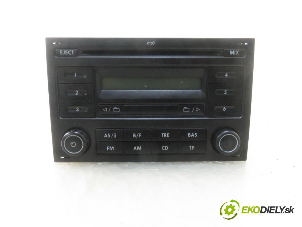 VW POLO (9N_) HB 2007 40,00 1.2 - BMD 1198,00 RADIO CD 6Q0035152C