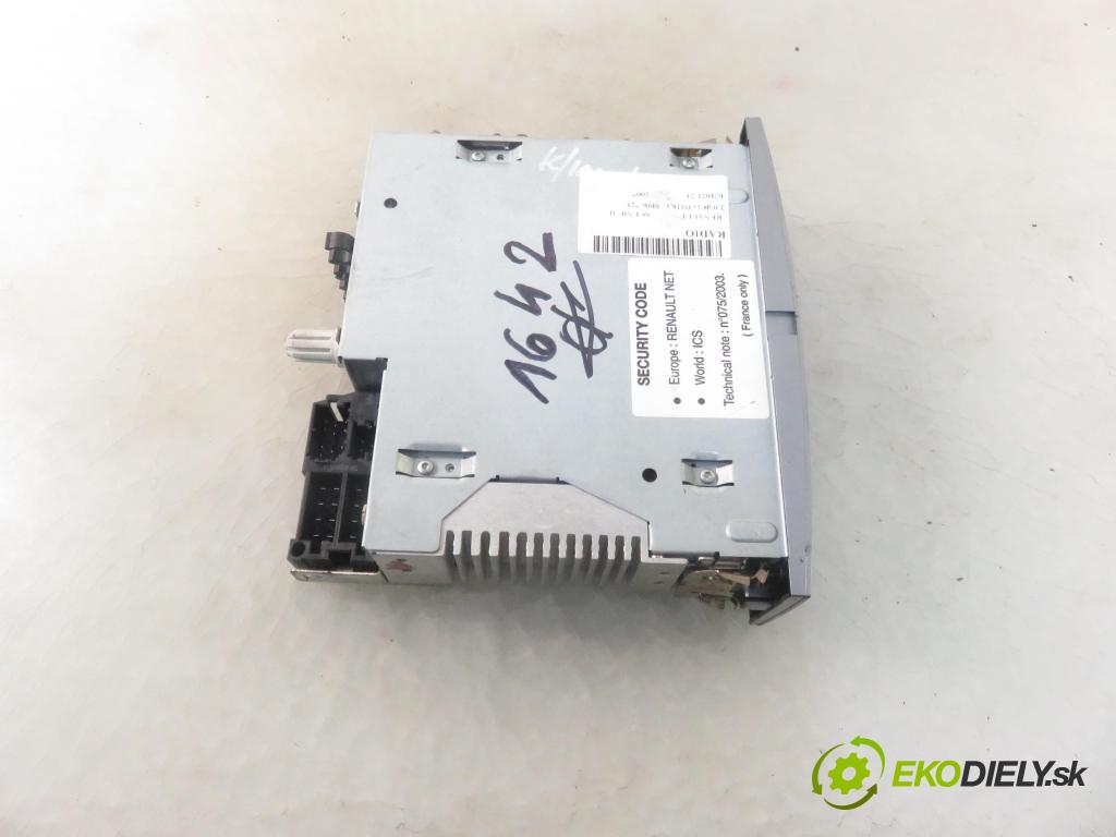 RENAULT SCENIC II (JM0/1_) MINIVAN 2007 110,00 2.0 dCi (JM1K) - M9R 721 1995,00 RADIO 8200666141