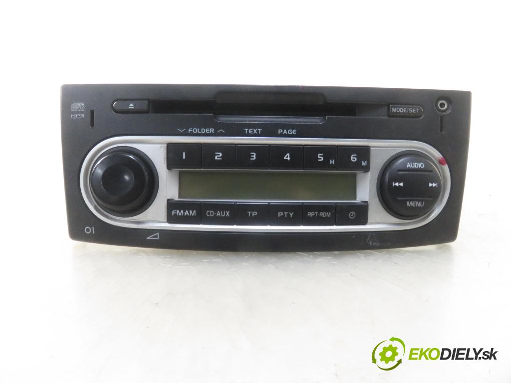 MITSUBISHI COLT VI (Z3_A, Z2_A) HB 2009 70,00 1.3 MIVEC 95 - 4A90 1332,00 RADIO CD MZ314167