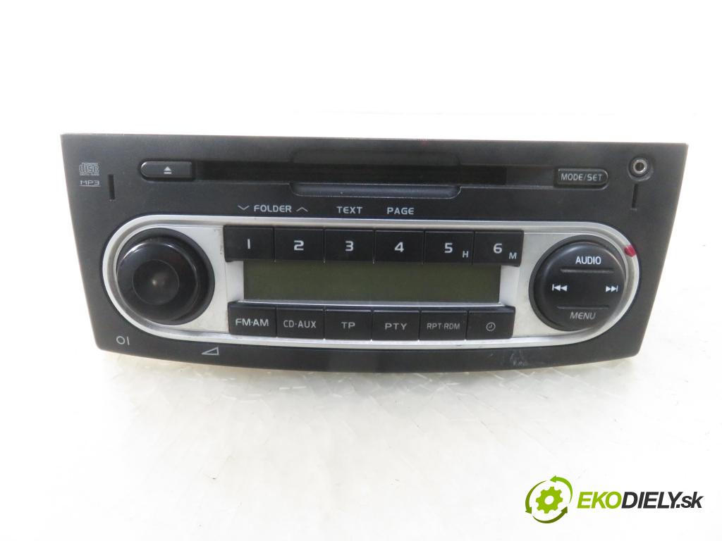 MITSUBISHI COLT VI (Z3_A, Z2_A) HB 2009 70,00 1.3 MIVEC 95 - 4A90 1332,00 RADIO CD MZ314167