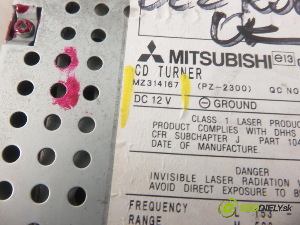 MITSUBISHI COLT VI (Z3_A, Z2_A) HB 2009 70,00 1.3 MIVEC 95 - 4A90 1332,00 RADIO CD MZ314167