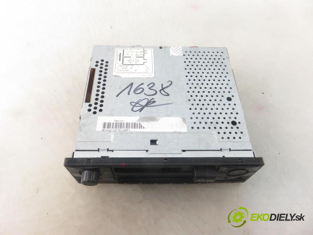 VW POLO (9N_) HB 2006 47,00 1.2 12V 64 - AZQ 1198,00 RADIO Modul 6X0035152B