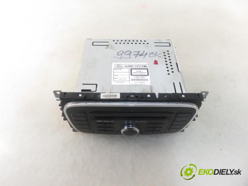 FORD FOCUS II (DA_, HCP) HB 2008 85,00 1.8 TDCi 115 - KKDA 1753,00 RADIO CD 7M5T18C815BC
