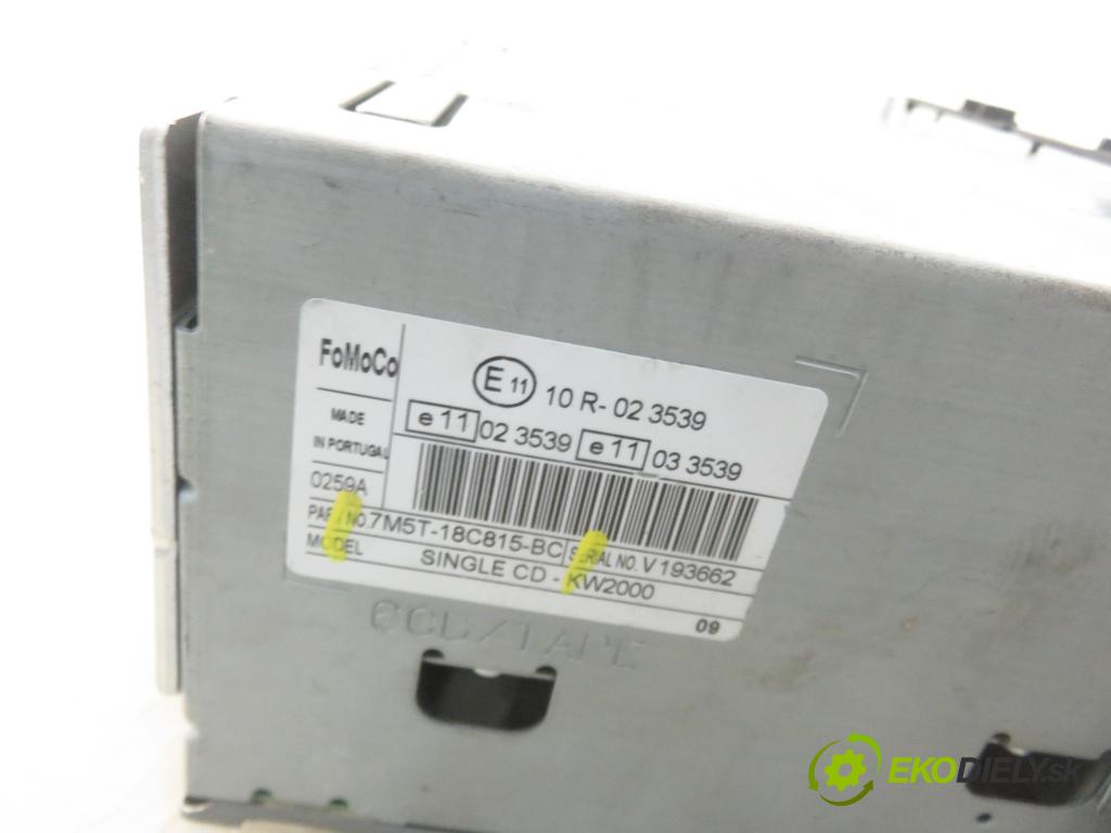 FORD FOCUS II (DA_, HCP) HB 2008 85,00 1.8 TDCi 115 - KKDA 1753,00 RADIO CD 7M5T18C815BC