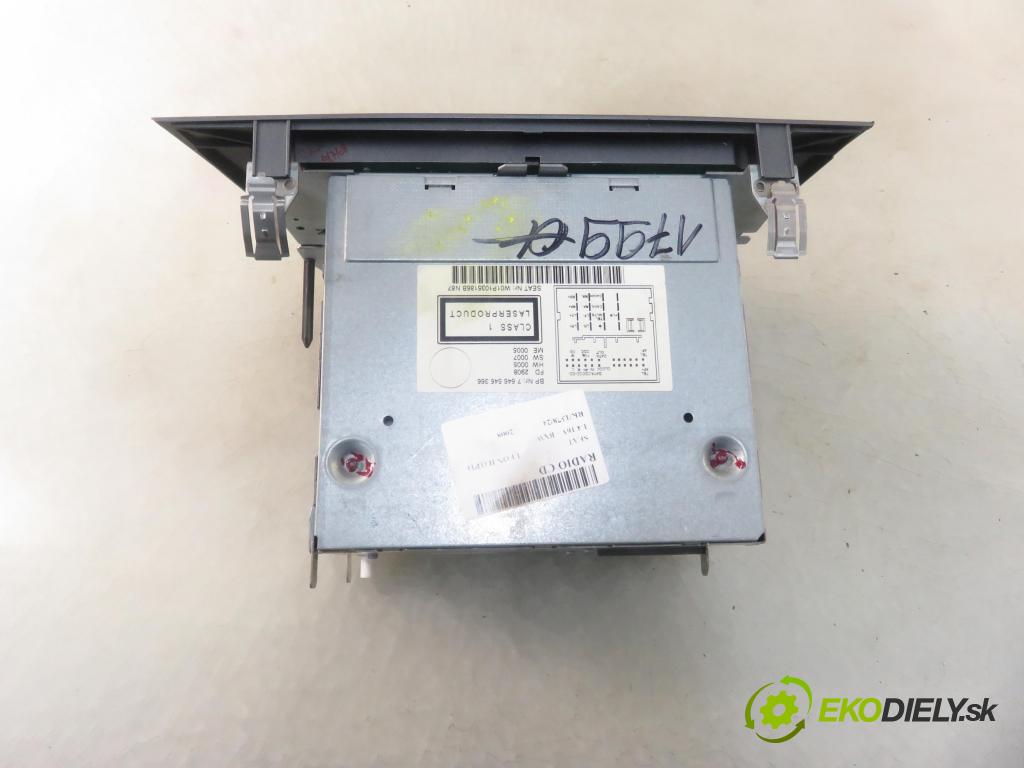 SEAT LEON (1P1) HB 2008 63,00 1.4 16V - BXW 1390,00 RADIO CD 1P1035186B