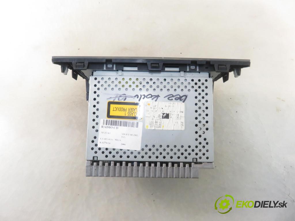 SUZUKI SWIFT III (MZ, EZ) HB 2006 68,00 1.3 92 - M13A 1328,00 RADIO CD 391012J3