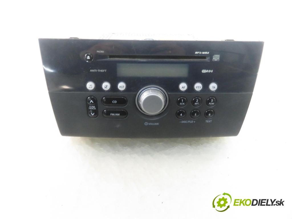 SUZUKI SWIFT III (MZ, EZ) HB 2006 68,00 1.3 92 - M13A 1328,00 RADIO CD 391012J3
