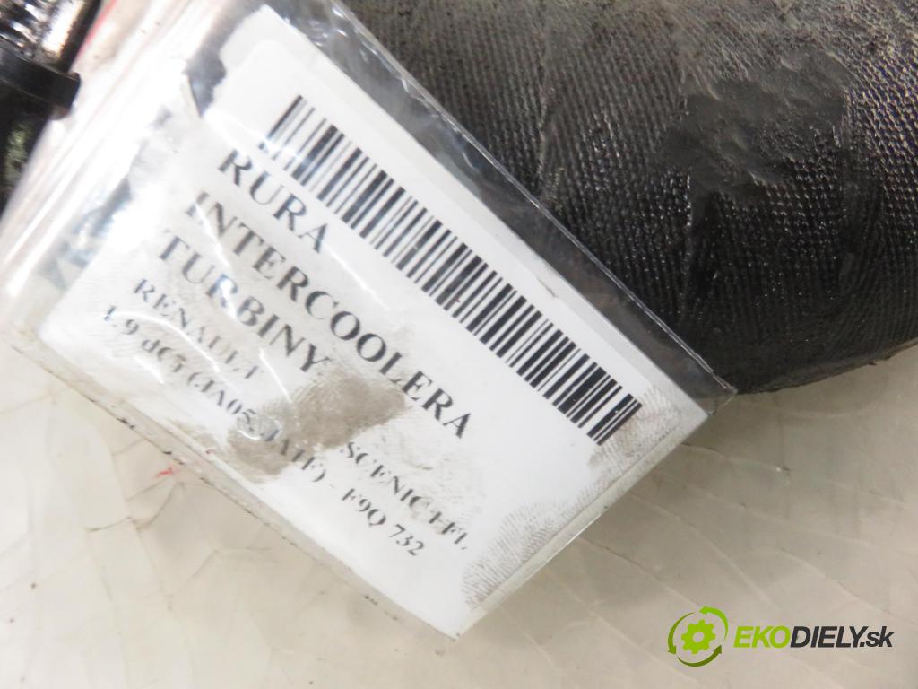 RENAULT SCENIC I (JA0/1_) MINIVAN 1999 75,00 1.9 dCi 102 - F9Q 732 1870,00 Rúra intercoolera turba 8200065740