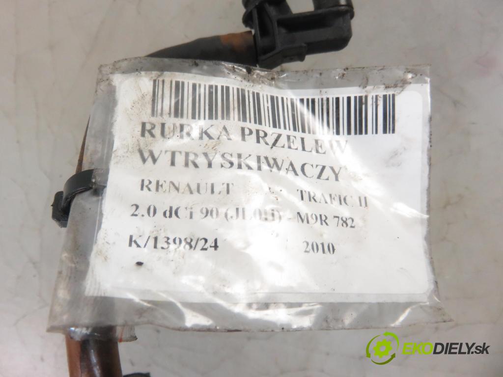 RENAULT TRAFIC II Autobus (JL) BUS 2010 0,00 2.0 dCi 90 (JL0H) - M9R 782 1995,00 rúrka PŘEVOD VSTŘIKOVAČE: