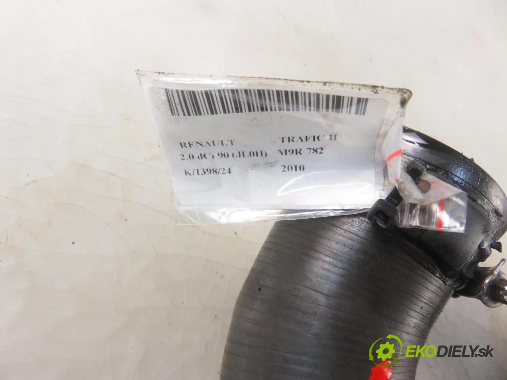RENAULT TRAFIC II Autobus (JL) BUS 2010 0,00 2.0 dCi 90 (JL0H) - M9R 782 1995,00 Rúra intercoolera turba 16005080