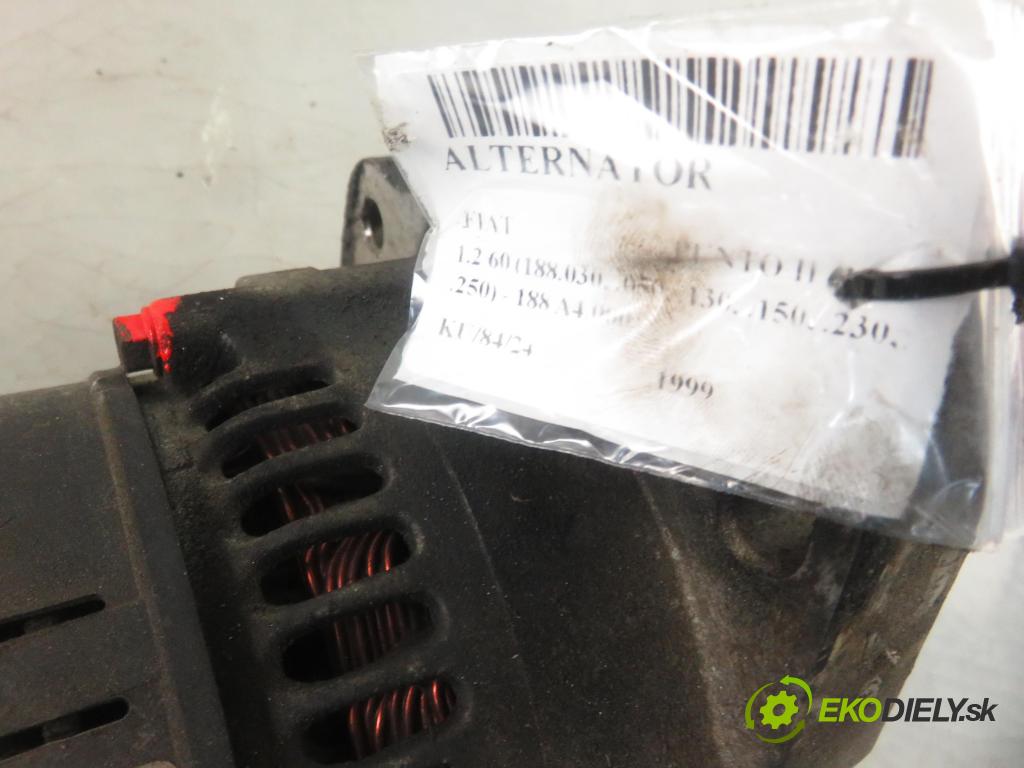 FIAT PUNTO (188_) HB 1999 44,00 1.2 60 - 188 A4.000 1242,00 Alternátor 46231693 (Alternátory)