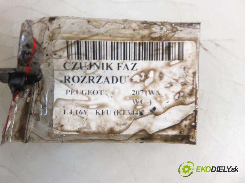 PEUGEOT 207 (WA_, WC_) HB 2006 65,00 1.4 16V - KFU (ET3J4) 1360,00 Snímač časovania Vačkový hriadeľ: 9649309780
