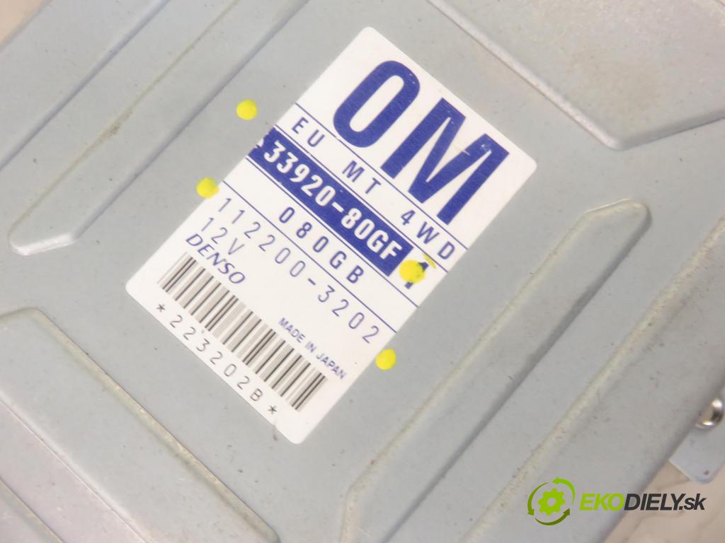 SUZUKI IGNIS (FH) HB 2001 61,00 1.3 4WD 83 (RG413) - M13A 1328,00 řídící jednotka motora 3392080GF ; 1122003202