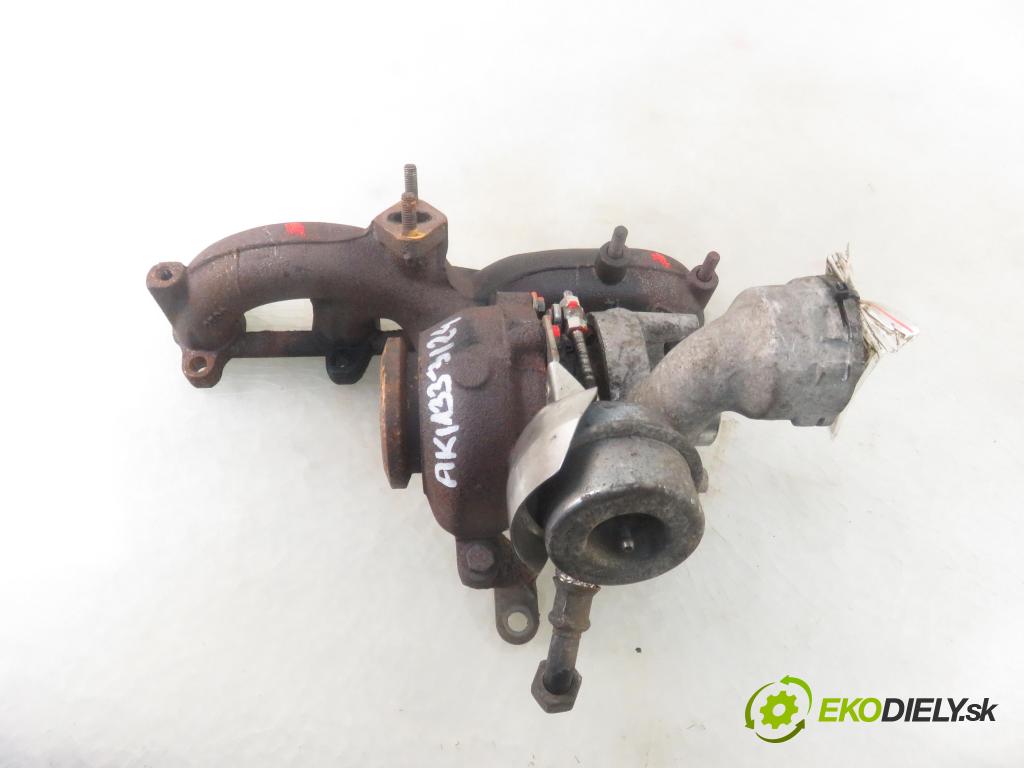 VW TOURAN (1T1, 1T2) MINIVAN 2005 77,00 1.9 TDI - BKC 1896,00 RYCHLONABÍJEČKA: 038253056E (Turbodúchadla (kompletní))
