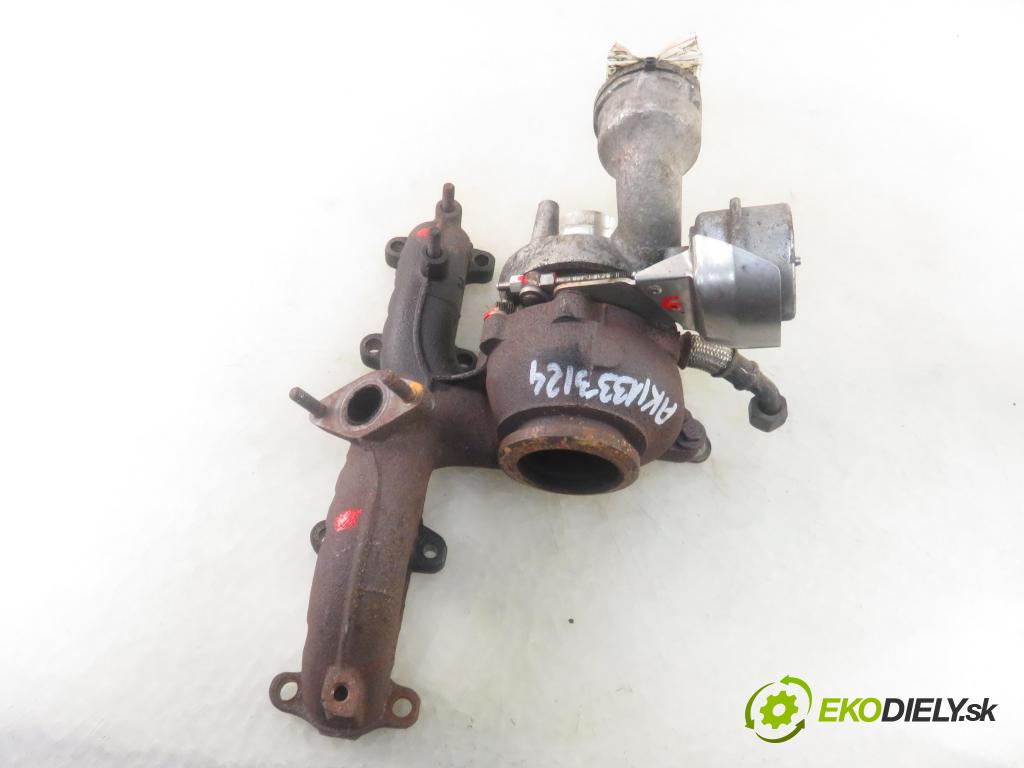 VW TOURAN (1T1, 1T2) MINIVAN 2005 77,00 1.9 TDI - BKC 1896,00 RYCHLONABÍJEČKA: 038253056E (Turbodúchadla (kompletní))