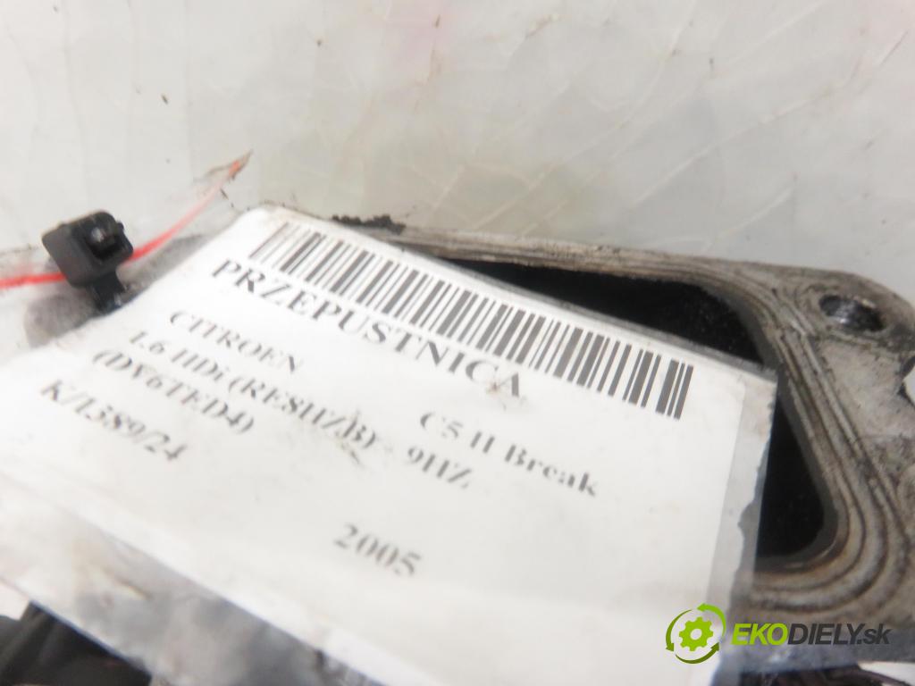 CITROEN C5 II Break (RE_) KOMBI 2005 80,00 1.6 HDi (RE8HZB) - 9HZ (DV6TED4) 1560,00 Škrtiaca klapka 9655971780 (Škrtiace klapky)