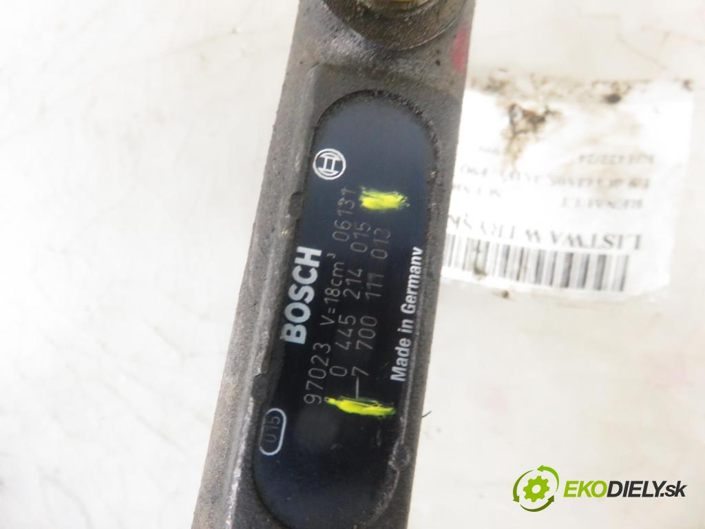 RENAULT SCENIC I (JA0/1_) MINIVAN 1999 75,00 1.9 dCi 102 - F9Q 732 1870,00 Lišta vstrekovacia 0445214015 ; 7700111013 ; 0281002405 (Vstrekovacie lišty)