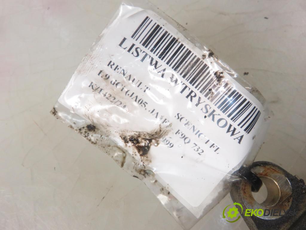 RENAULT SCENIC I (JA0/1_) MINIVAN 1999 75,00 1.9 dCi 102 - F9Q 732 1870,00 Lišta vstrekovacia 0445214015 ; 7700111013 ; 0281002405 (Vstrekovacie lišty)