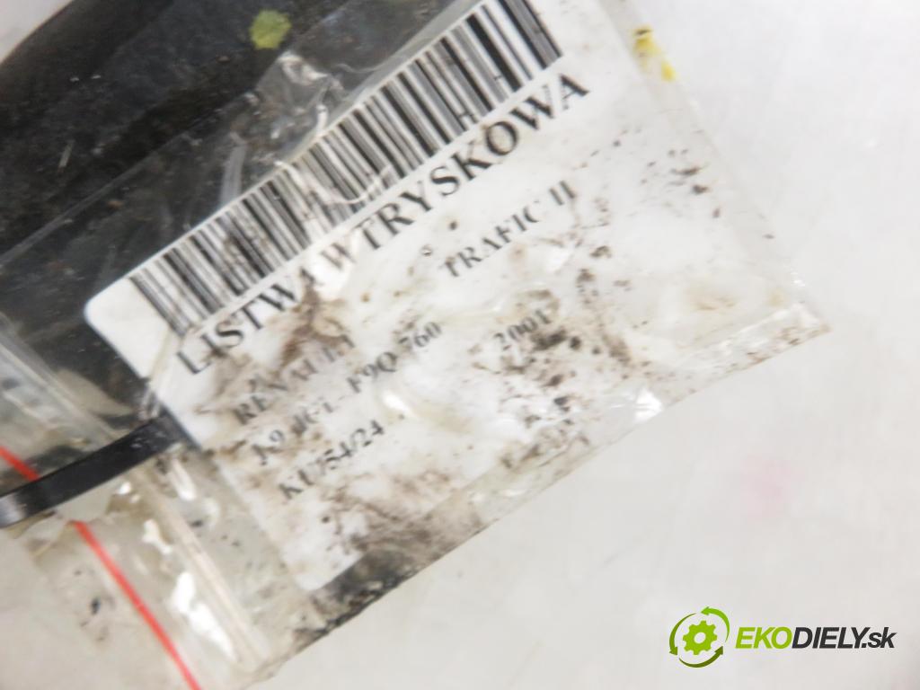 RENAULT TRAFIC II Skrzynia (FL) FURGON 2001 74,00 1.9 dCi - F9Q 760 1870,00 Lišta vstrekovacia 0445214024 ; 7700114017 ; 0281002405 (Vstrekovacie lišty)