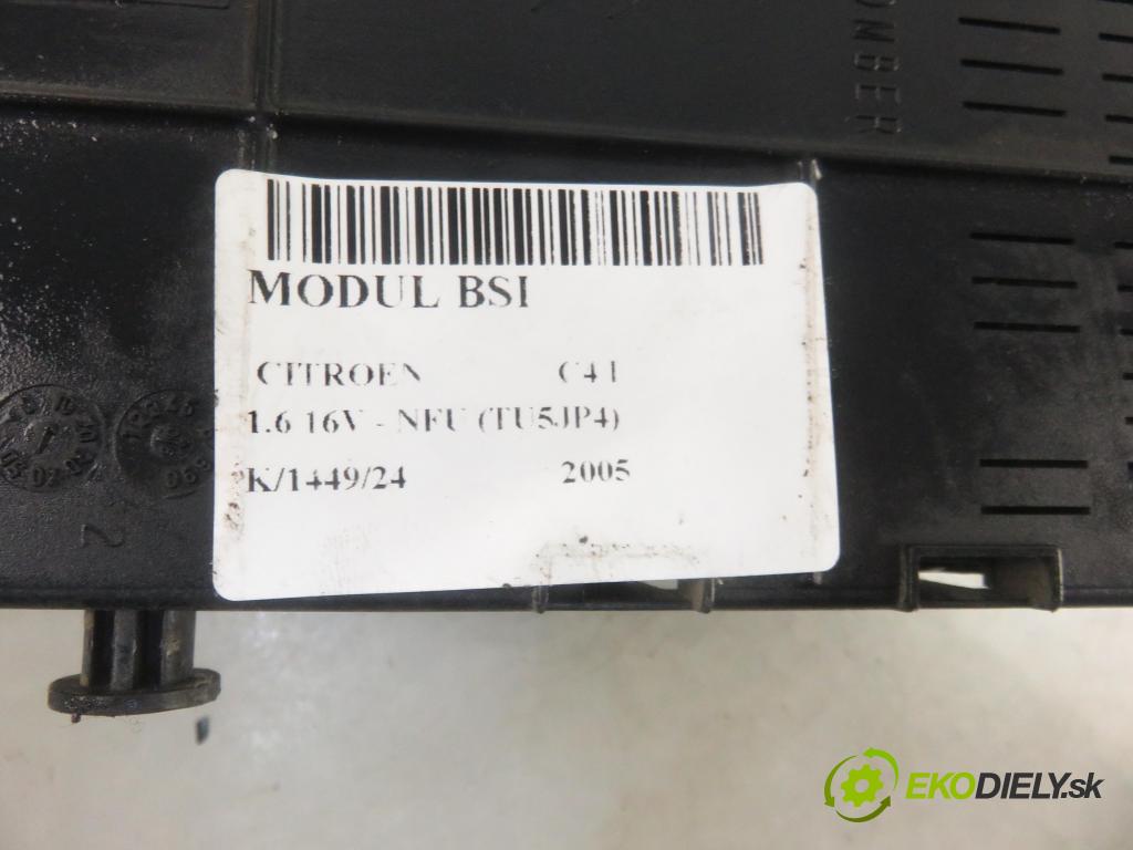 CITROEN C4 I (LC_) HB 2005 80,00 1.6 16V - NFU (TU5JP4) 1587,00 MODUL BSI 9661940480
