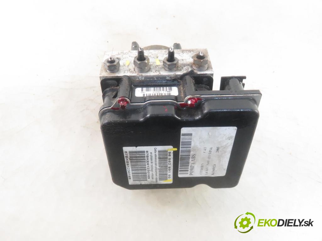 CITROEN C4 I (LC_) HB 2005 80,00 1.6 16V - NFU (TU5JP4) 1587,00 Pumpa ABS 0265950517 ; 9649988180 ; 9658299180 (Pumpy ABS)
