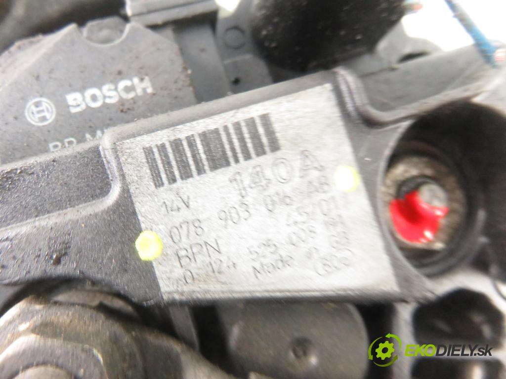 AUDI A6 Avant (4B5, C5) KOMBI 2003 132,00 2.5 TDI quattro - BAU 2496,00 Alternátor 078903016AB (Alternátory)