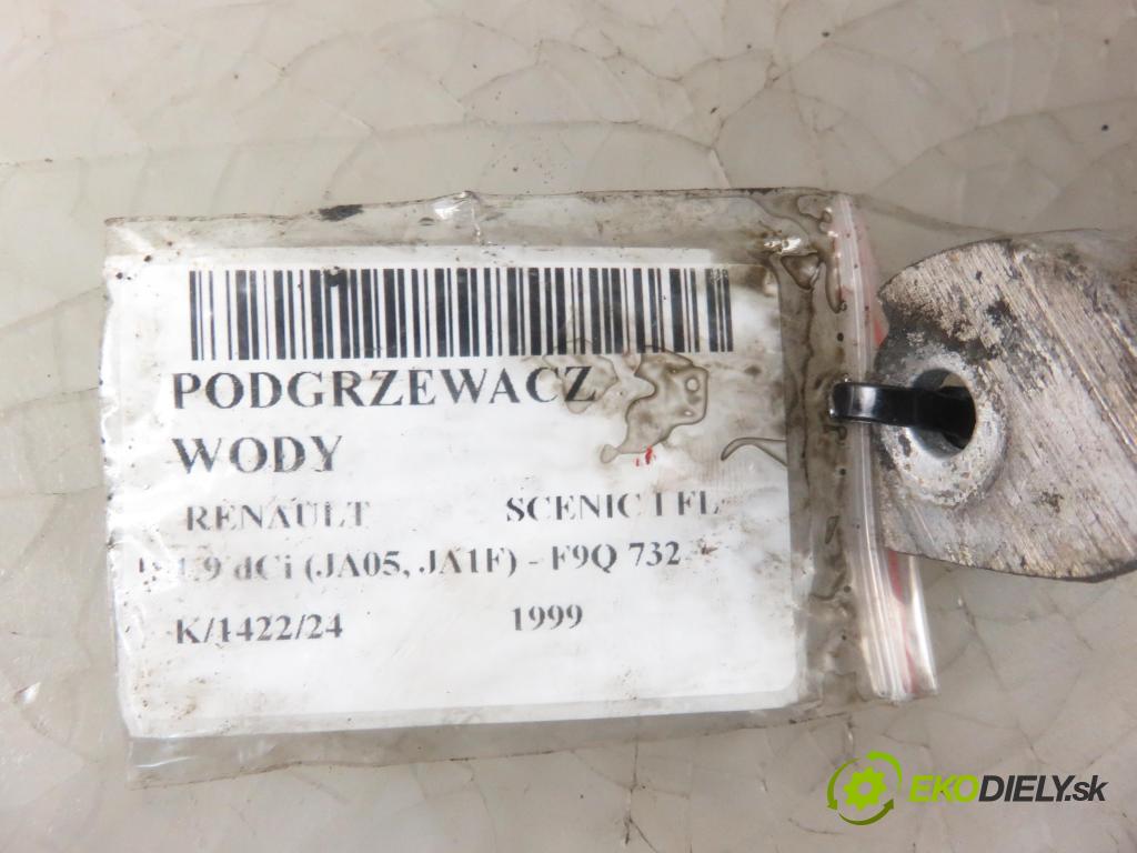 RENAULT SCENIC I (JA0/1_) MINIVAN 1999 75,00 1.9 dCi 102 - F9Q 732 1870,00 vody  (Ohřívání, ventilace)