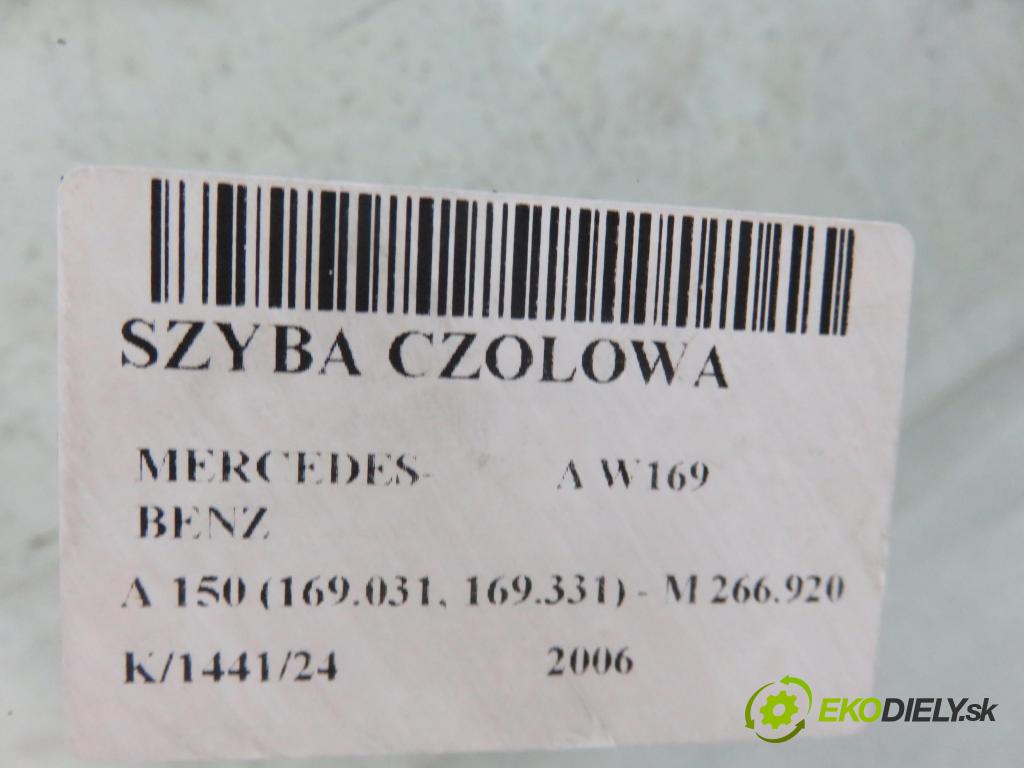 MERCEDES-BENZ KLASA A (W169) MINIVAN 2006 70,00 A 150 (169.031, 169.331) - M 266.920 1498,00 okno PŘEDNÍ