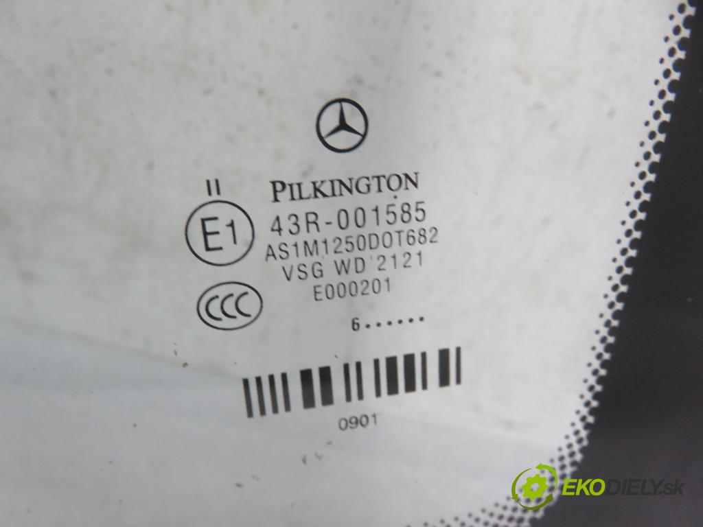 MERCEDES-BENZ KLASA A (W169) MINIVAN 2006 70,00 A 150 (169.031, 169.331) - M 266.920 1498,00 okno PŘEDNÍ