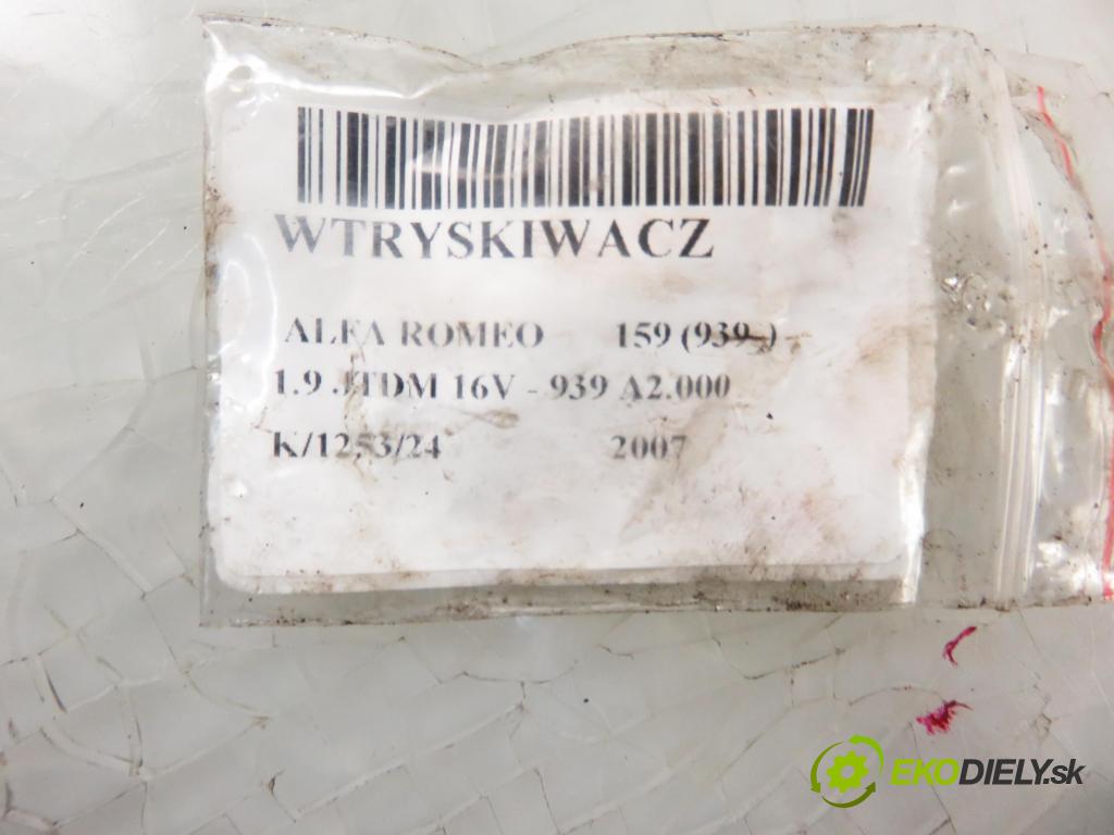 ALFA ROMEO 159 (939_) SEDAN 2007 110,00 1.9 JTDM 16V - 939 A2.000 1910,00 vstrekovač 0445110110B (Vstrekovače)