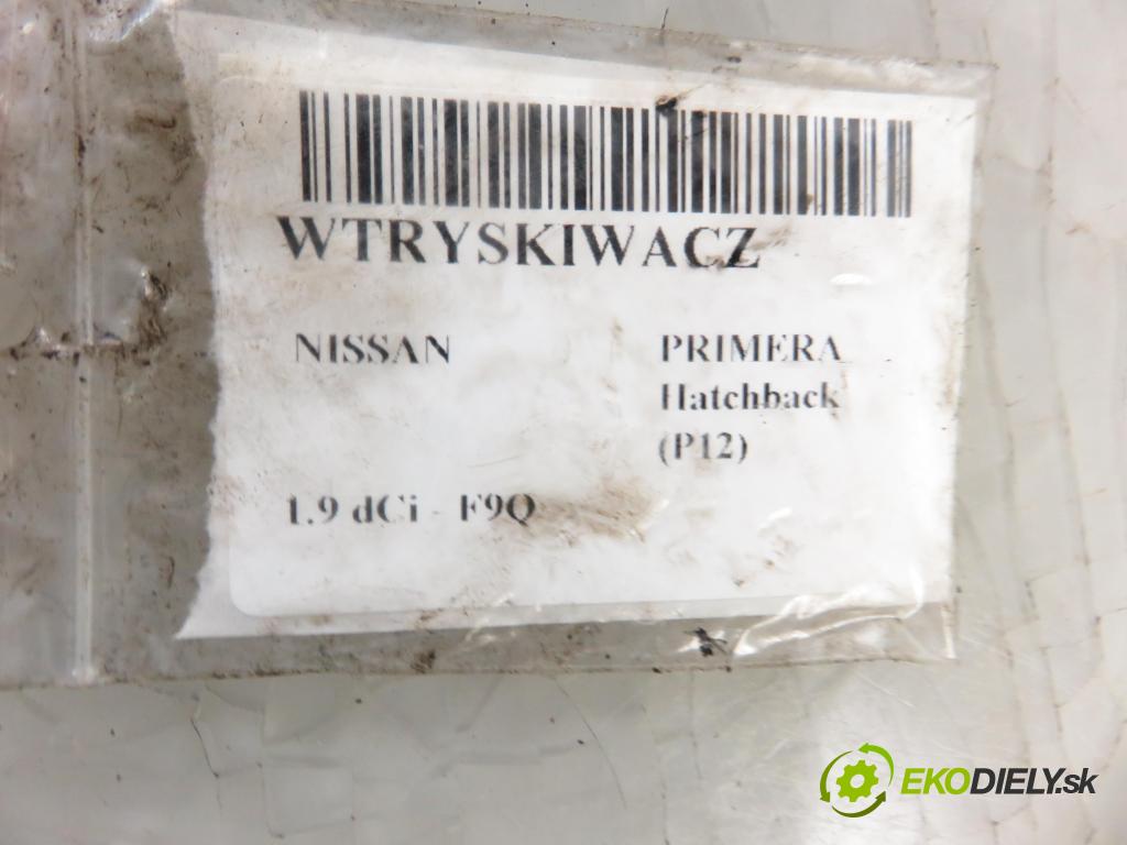 NISSAN PRIMERA Hatchback (P12) LIFTBACK 2003 88,00 1.9 dCi - F9Q 1870,00 vstrekovač 0445110110B ; 8200100272 (Vstrekovače)