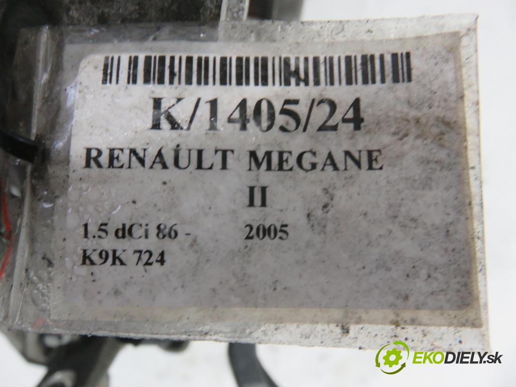 RENAULT MEGANE II (BM0/1_, CM0/1_) HB 2005 63,00 1.5 dCi 86 - K9K 724 1461,00 Prevodovka MANUALNA JR5108