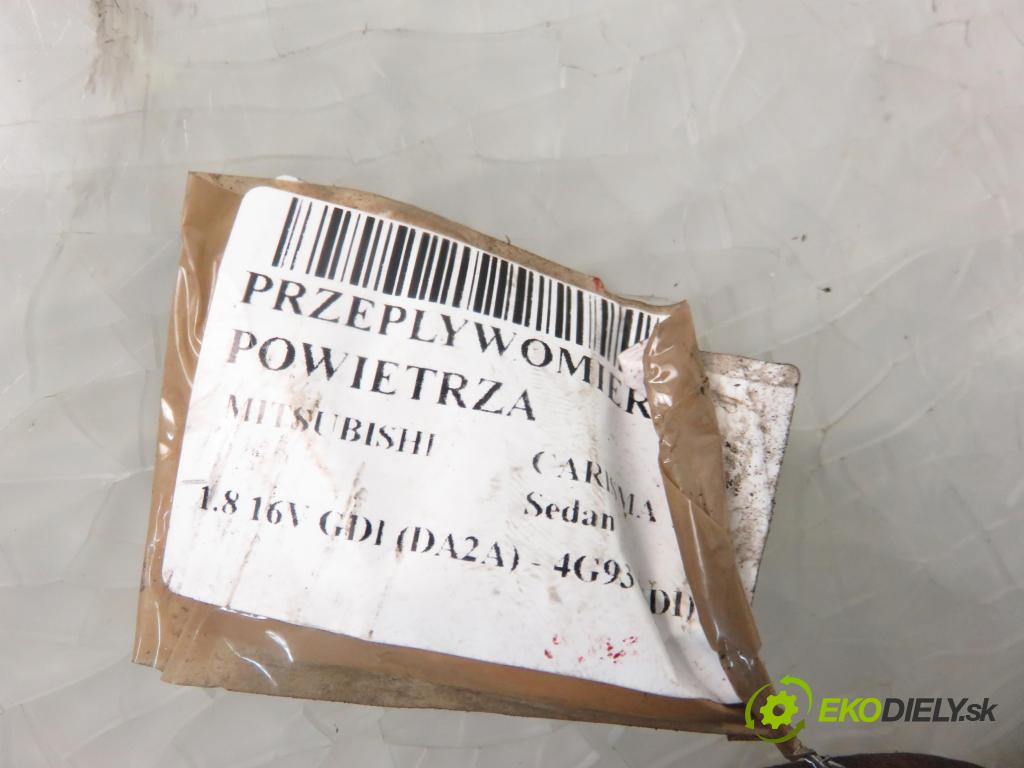 MITSUBISHI CARISMA Sedan (DA_) SEDAN 2001 92,00 1.8 16V GDI 125 - 4G93 (GDI) 1834,00 váha vzduchu vzduchu E5T08271