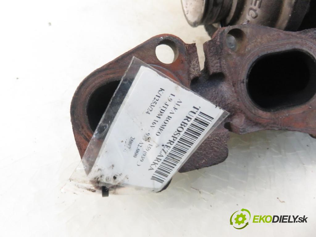 ALFA ROMEO 159 (939_) SEDAN 2007 110,00 1.9 JTDM 16V - 939 A2.000 1910,00 RYCHLONABÍJEČKA: 55211064 (Turbodúchadla (kompletní))