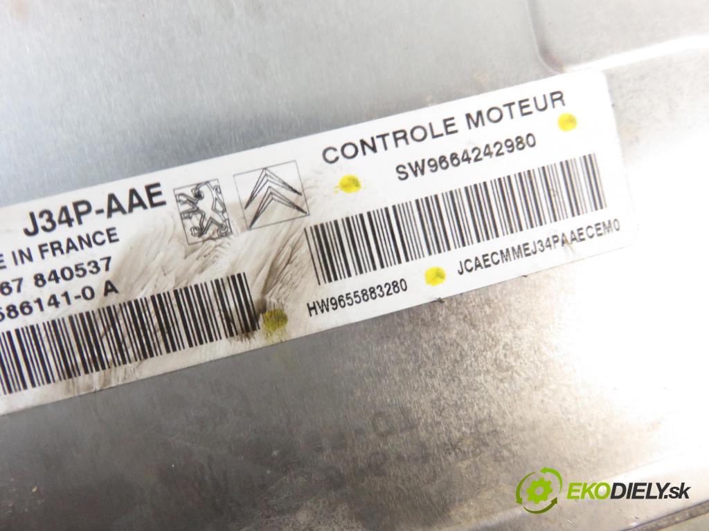 CITROEN BERLINGO FIRST Skrzynia (M_) FURGON 2007 55,00 1.4 i 75 - KFW 1360,00 řídící jednotka motora SW9664242980 ; HW9655883280