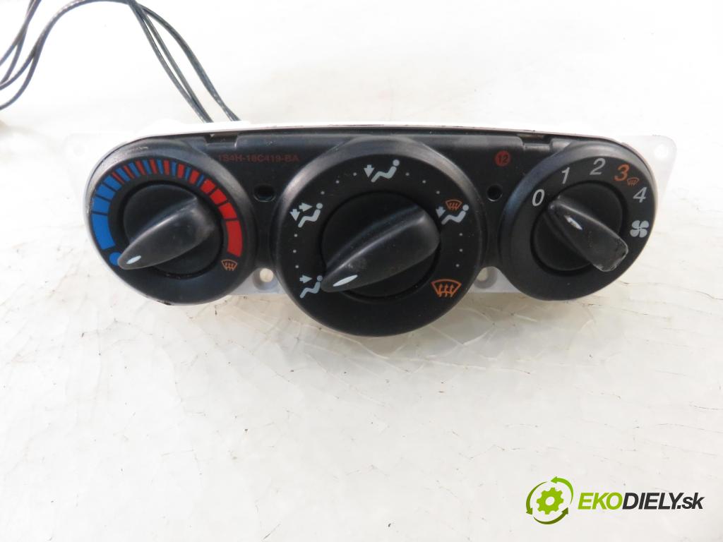 FORD FOCUS (DAW, DBW) HB 2003 74,00 1.6 16V 100 - FYDA 1596,00 Panel topení KLIMATIZACE: 98AB18C419AF ; 1S4H18C419BA