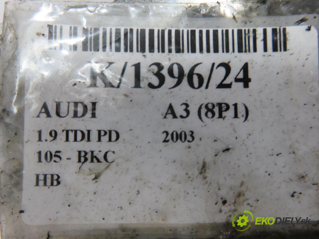 AUDI A3 (8P1) HB 2003 77,00 1.9 TDI PD 105 - BKC 1896,00 Prevodovka MANUALNA FNE