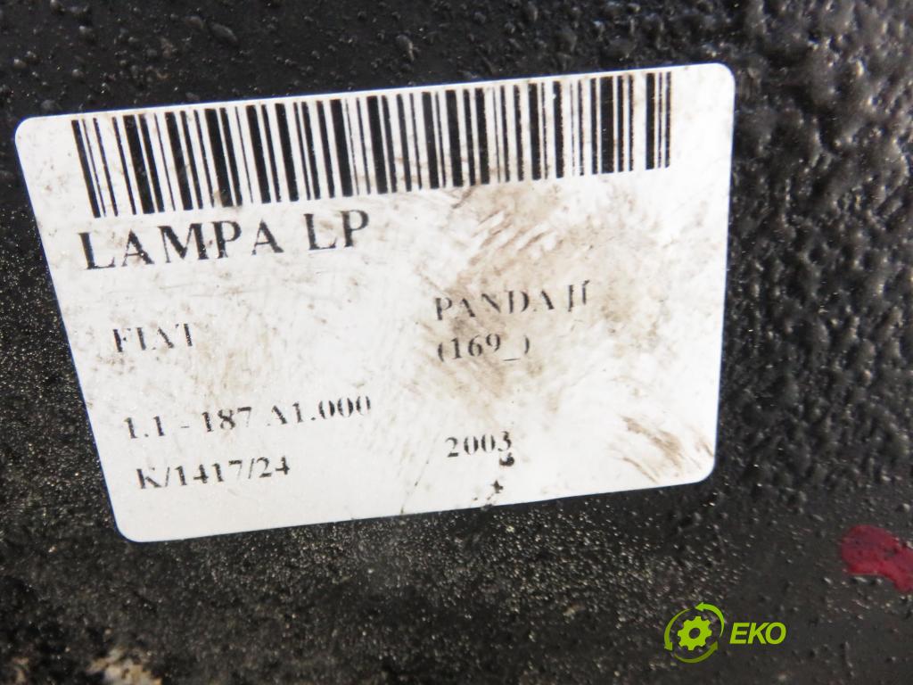 FIAT PANDA (169_) HB 2003 40,00 1.1 54 - 187 A1.000 1108,00 Svetlo LP