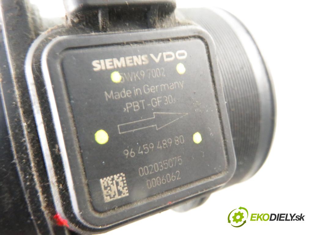 VOLVO V50 (MW) KOMBI 2006 100,00 2.0 D 136 - D 4204 T (PSA) 1997,00 váha vzduchu vzduchu 5WK97002 ; 9645948980