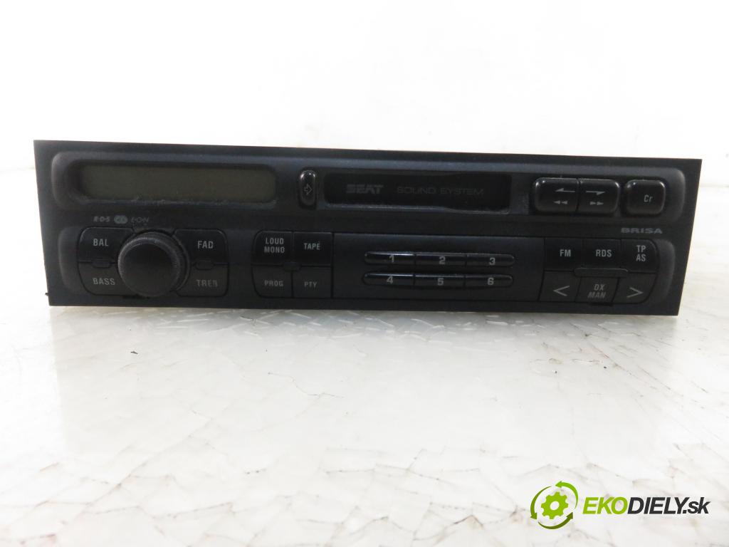 SEAT TOLEDO II (1M2) SEDAN 1999 81,00 1.9 TDI 110 - AHF 1896,00 RADIO Modul 1M0035152A