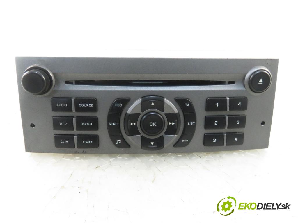 PEUGEOT 407 (6D_) SEDAN 2006 155,00 3.0 V6 (6DXFVJ) 211 -  XFV (ES9A) 2946,00 RADIO CD 
