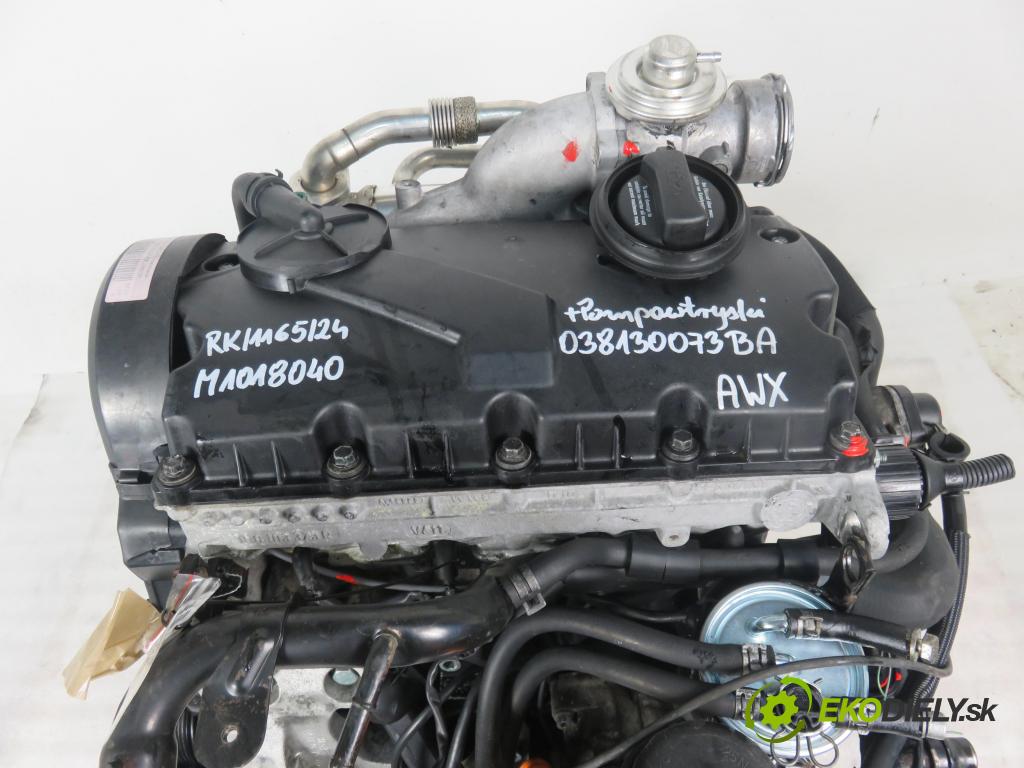 AUDI A4 (8E2, B6) SEDAN 2002 96,00 1.9 TDI PD 130 - AWX 1896,00 Motor DIESEL AWX